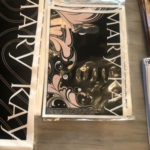 Mary Kay bags, sales slips and samples